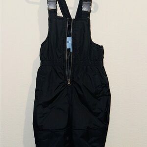 Wippette Kids Black Snow Bib/Overalls